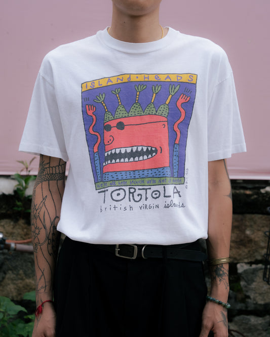 1990's "ANVIL" BIG HED Tortola Tee