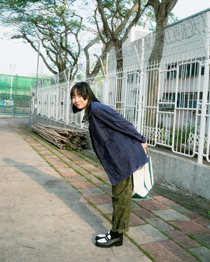 European Belt-Back Work Jacket