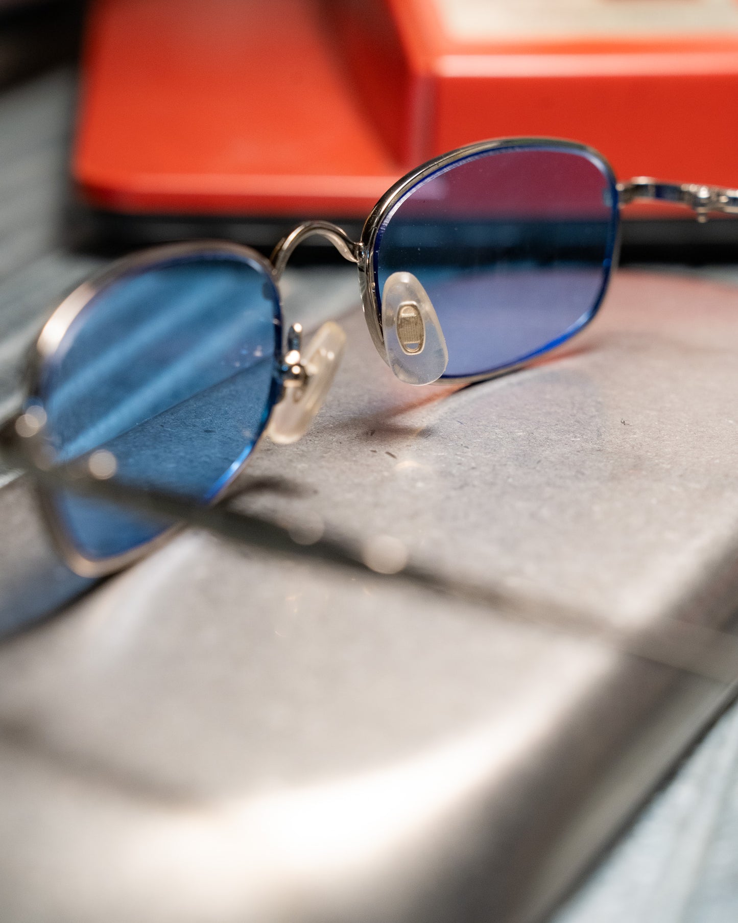 1990s Mills Rectangular Sunglasses