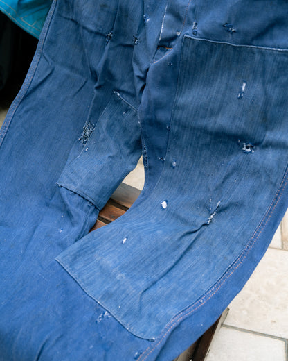 1960s French Denim Pants