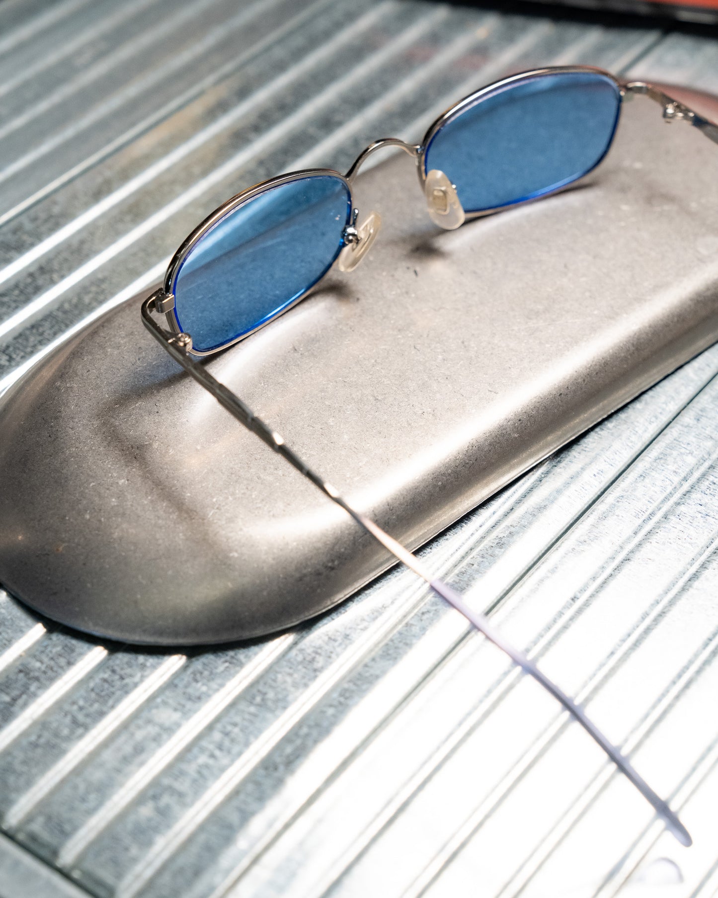 1990s Mills Rectangular Sunglasses