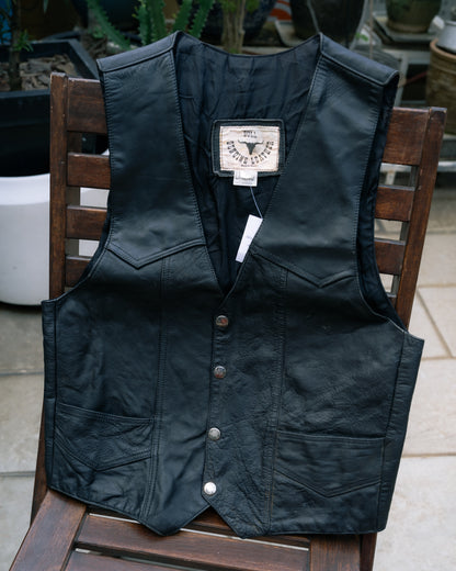 Bull Genuine Leather Vest