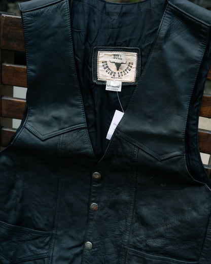 Bull Genuine Leather Vest