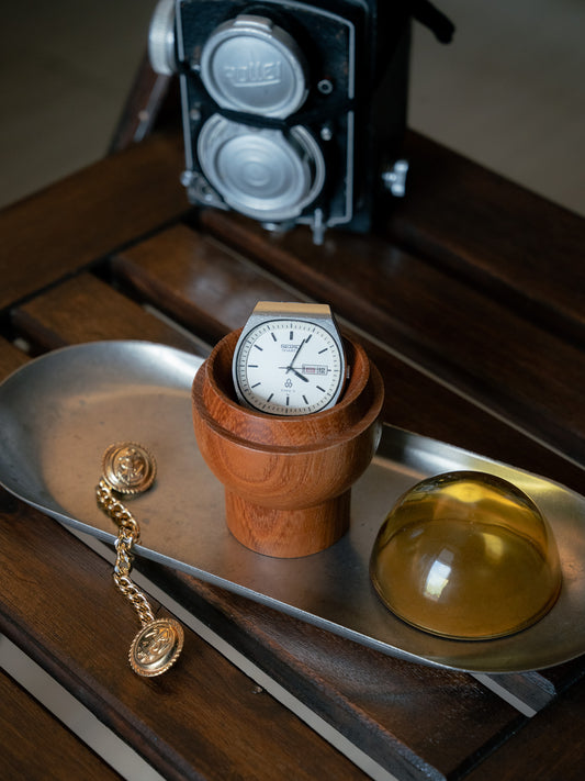 1979 SEIKO Type II Quartz 7123-5030 A JDM Day-Date Watch