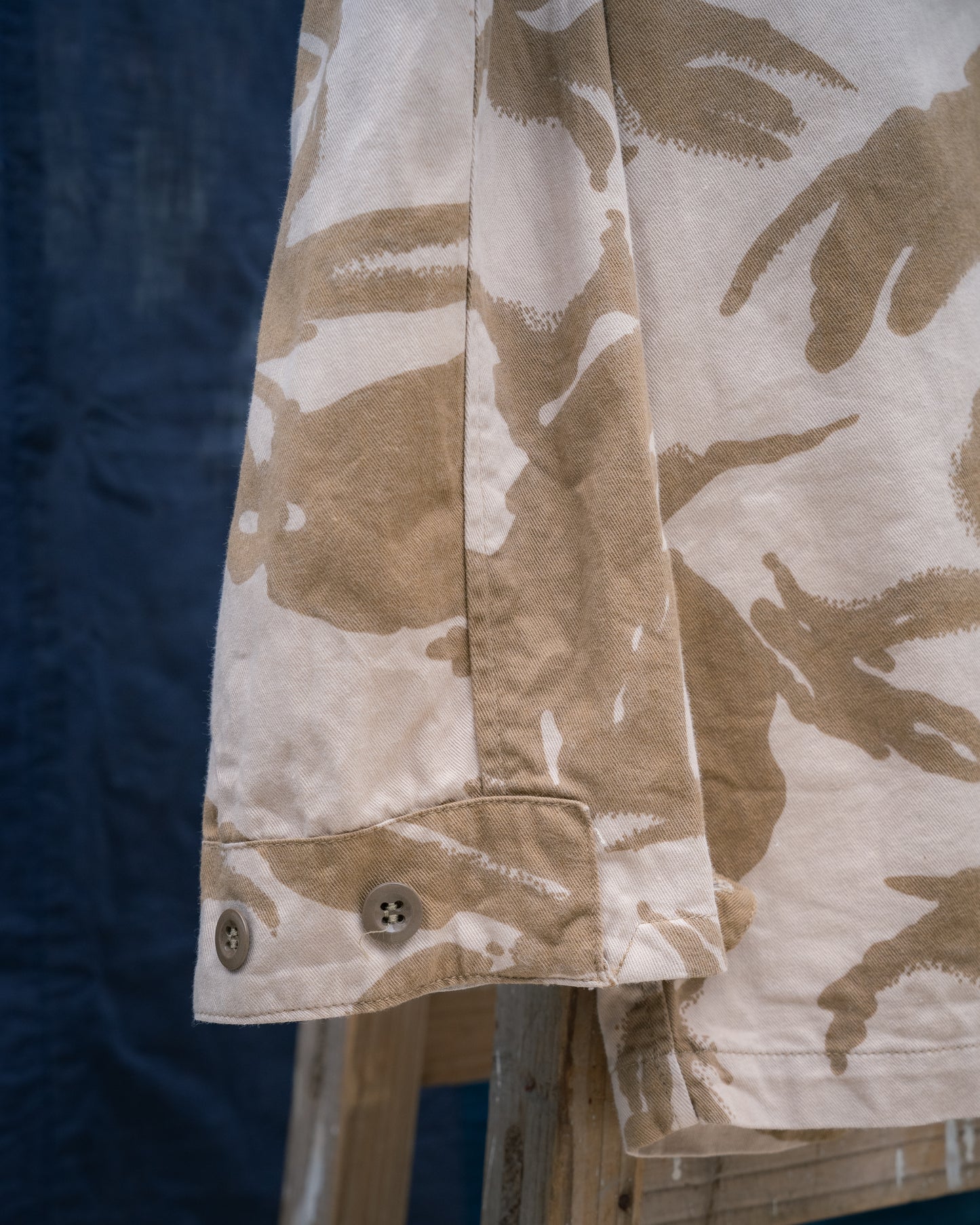 1990s Gulf War British Army Sparse Desert Camo DPM Combat Shirt