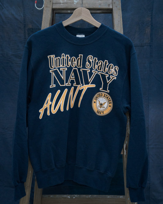 1990s "M.J. SOFFE" US NAVY AUNT Sweatshirt