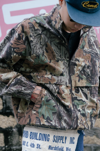 "Cabela's" Advantage Camo Fleece Zip Jacket
