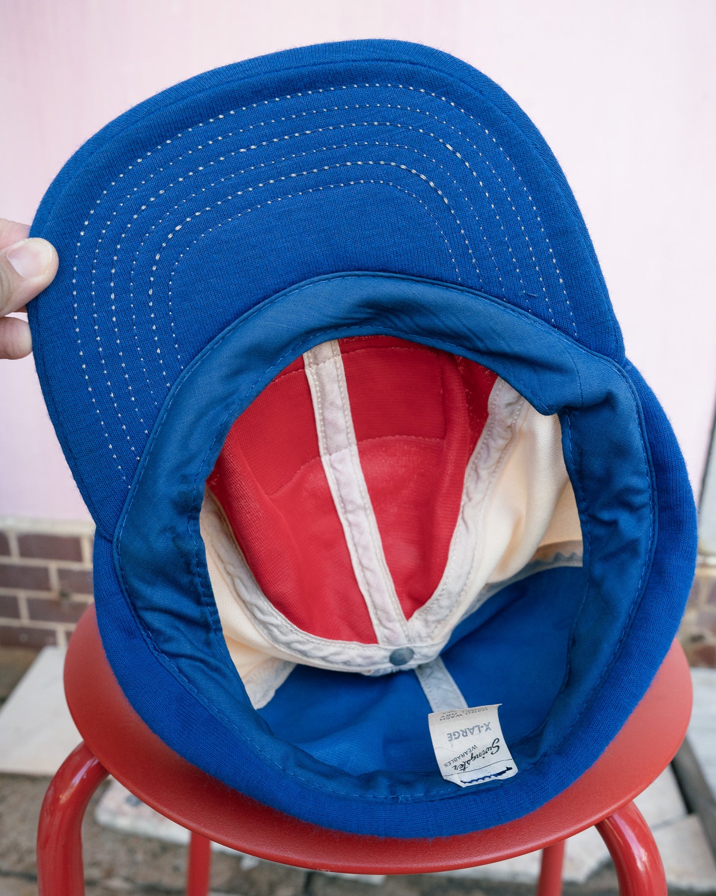 1970s-80s "Swingster" Jacques Seeds Flap Cap