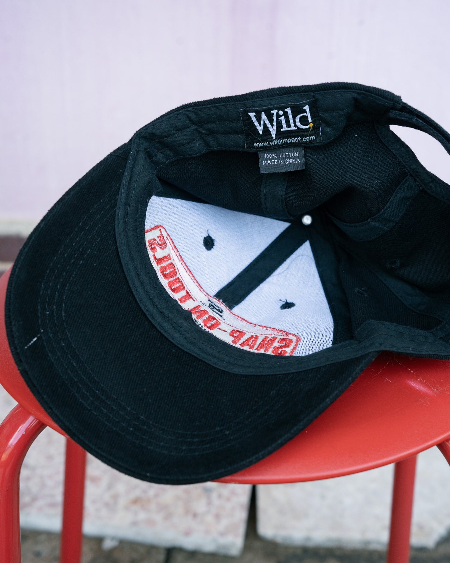 "WILD" Snap-on Tools Embroidered Dad Cap