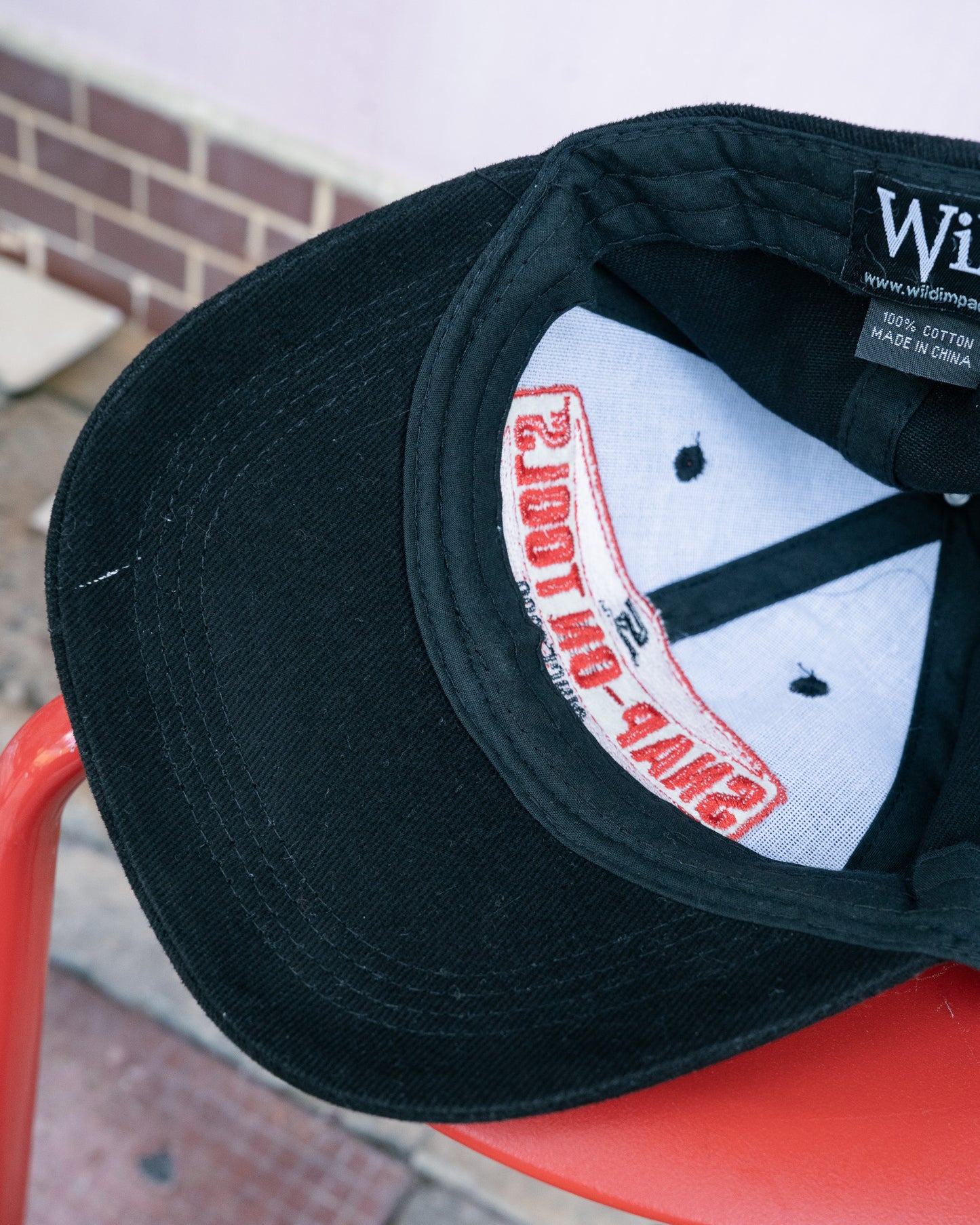 "WILD" Snap-on Tools Embroidered Dad Cap