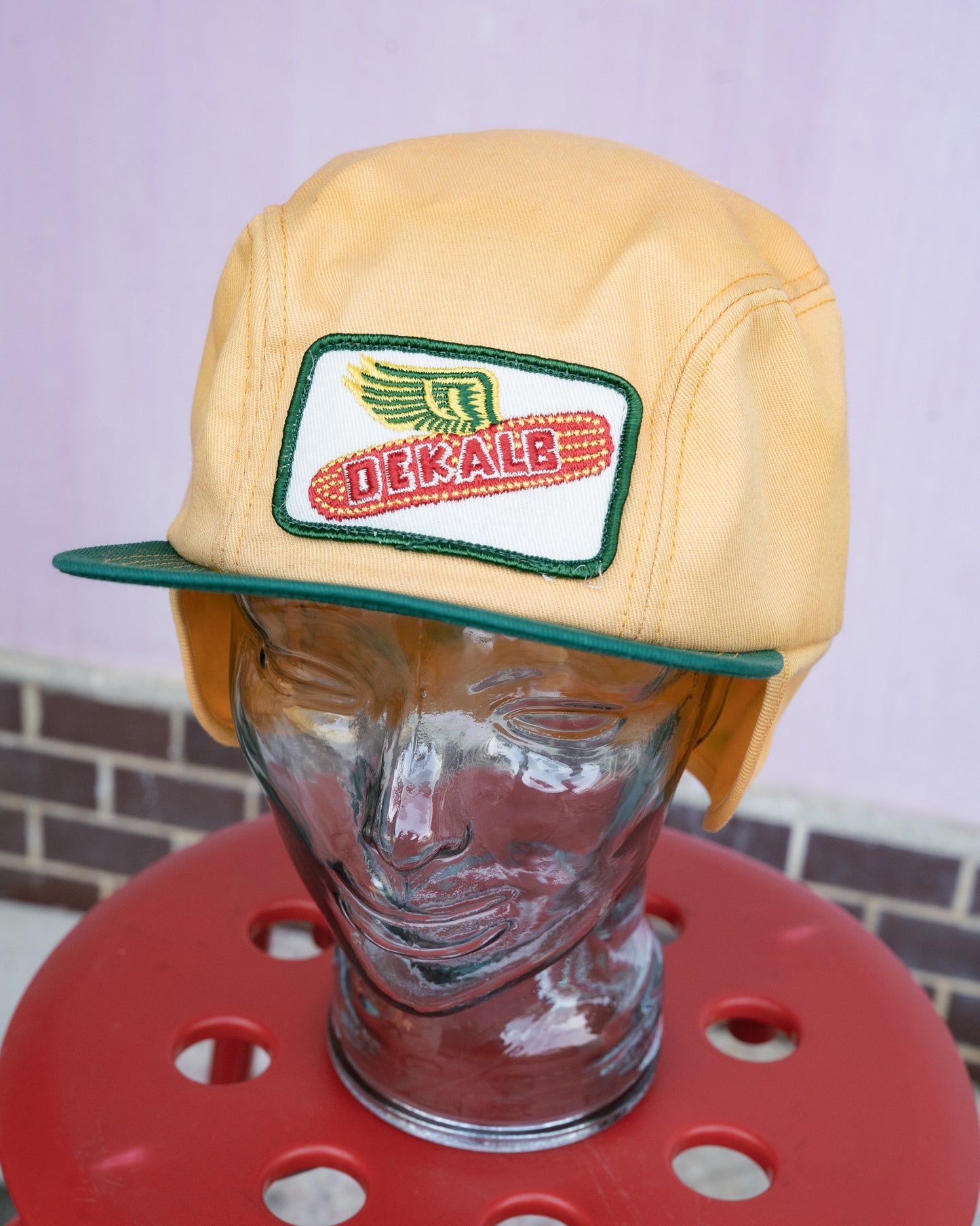1970-80s "K-Brand" DeKalb Ear-Flap Cap