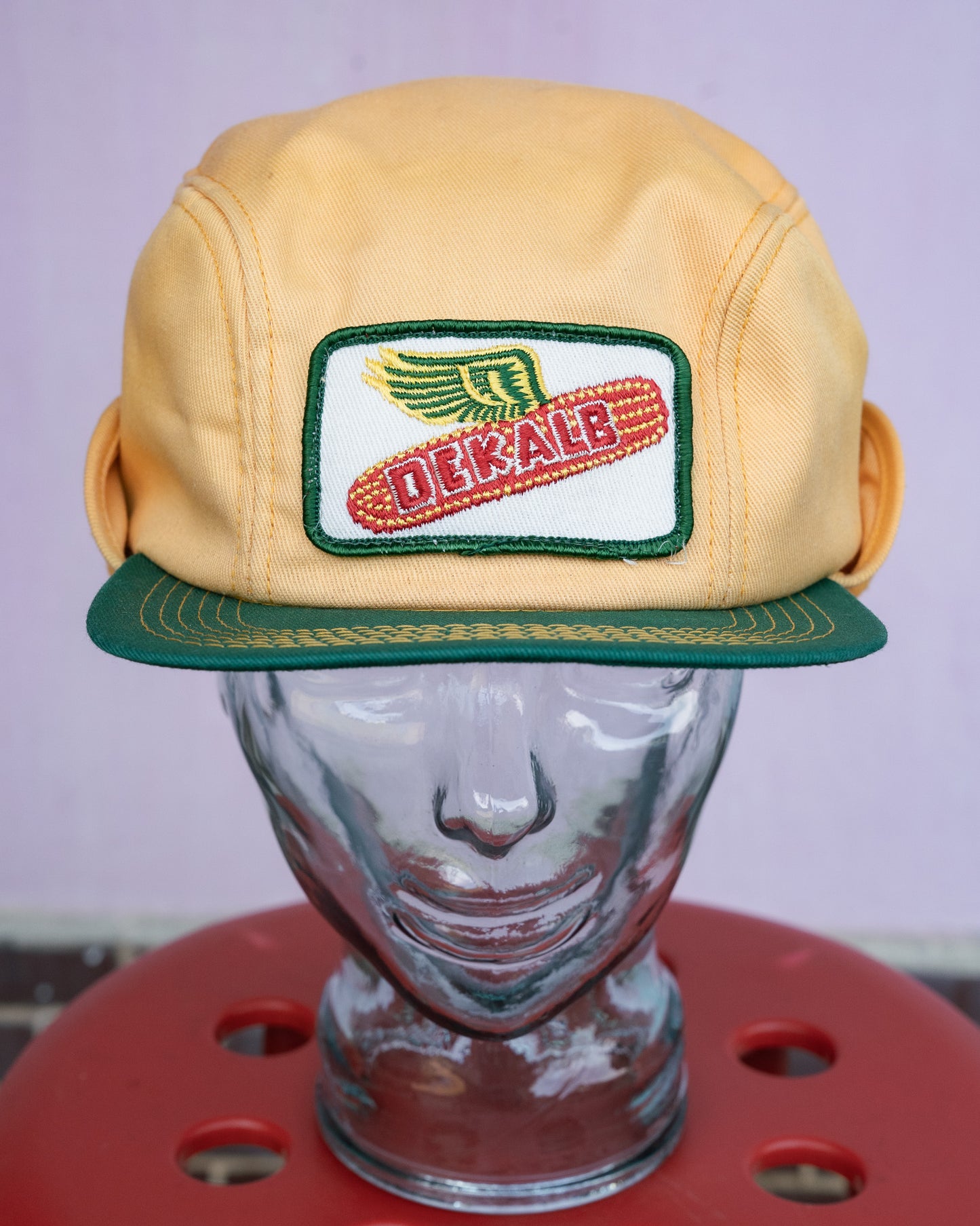 1970-80s "K-Brand" DeKalb Ear-Flap Cap