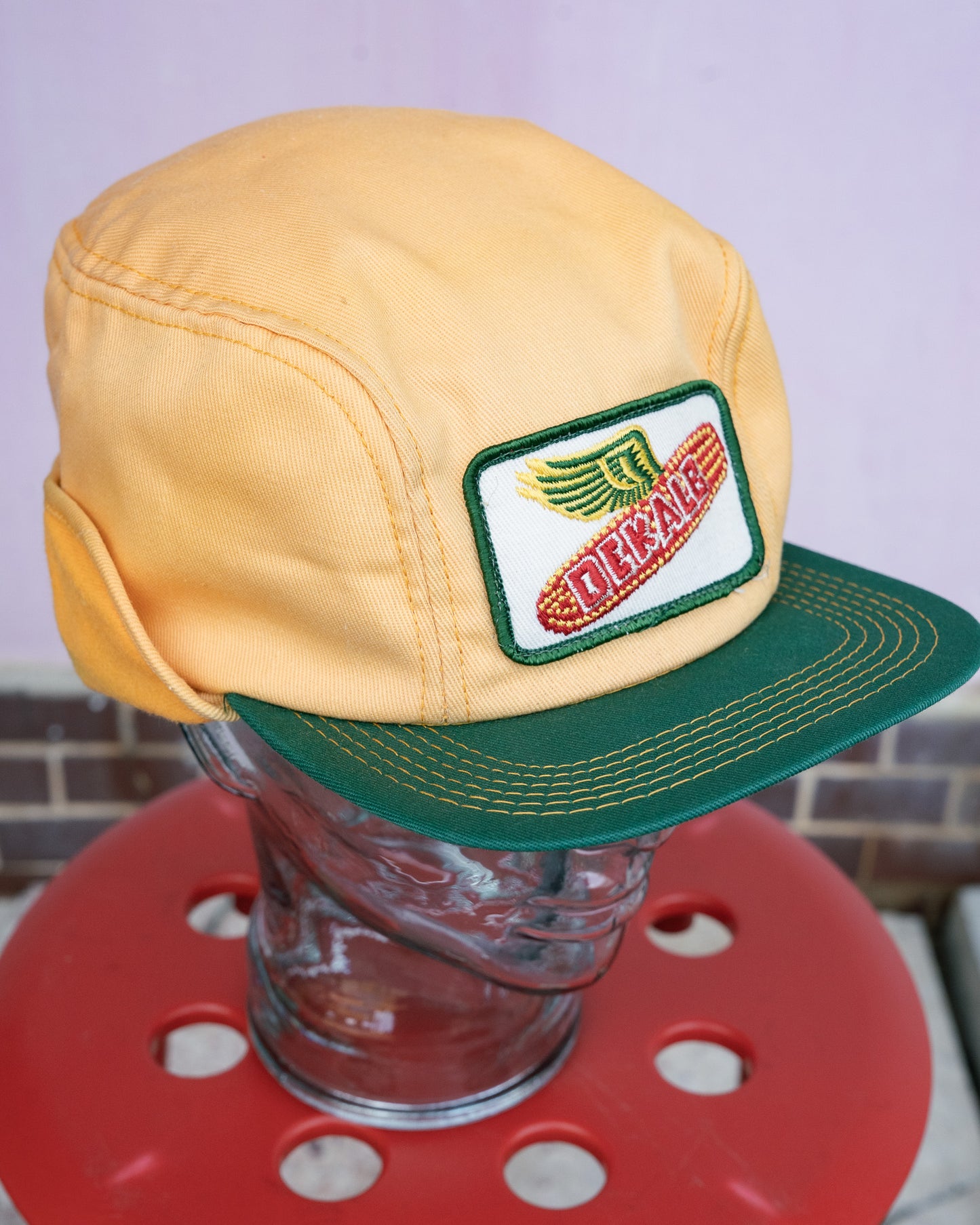 1970-80s "K-Brand" DeKalb Ear-Flap Cap