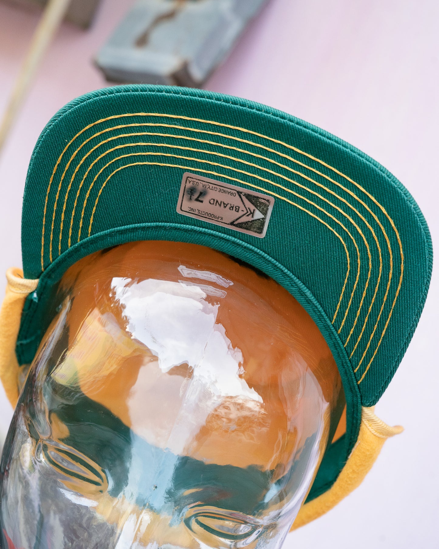 1970-80s "K-Brand" DeKalb Ear-Flap Cap