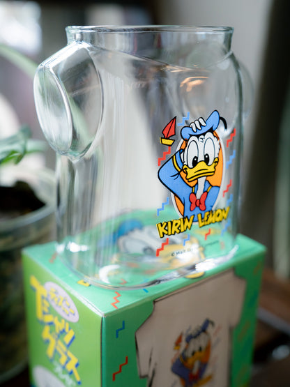 1980s KIRIN LEMON x DISNEY Donald Duck T-Shirt Glass Cup