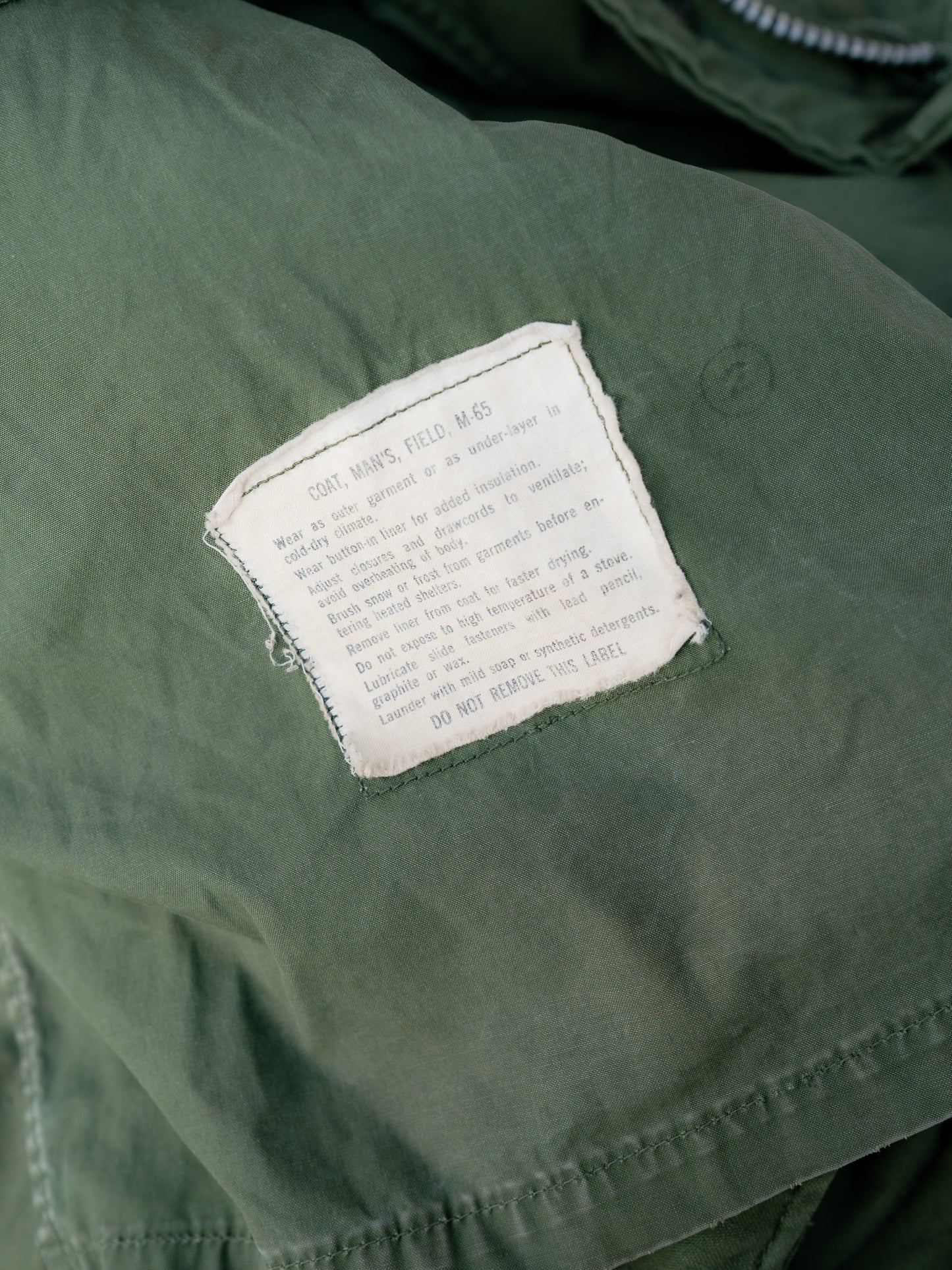 1970 "ALPHA INDUSTRIES" M-65 Field Jacket