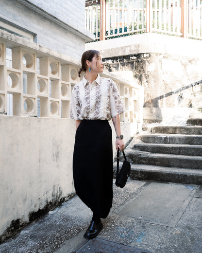 "ART FISH CLUB" Short Sleeve Shirt