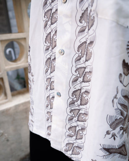 "ART FISH CLUB" Short Sleeve Shirt