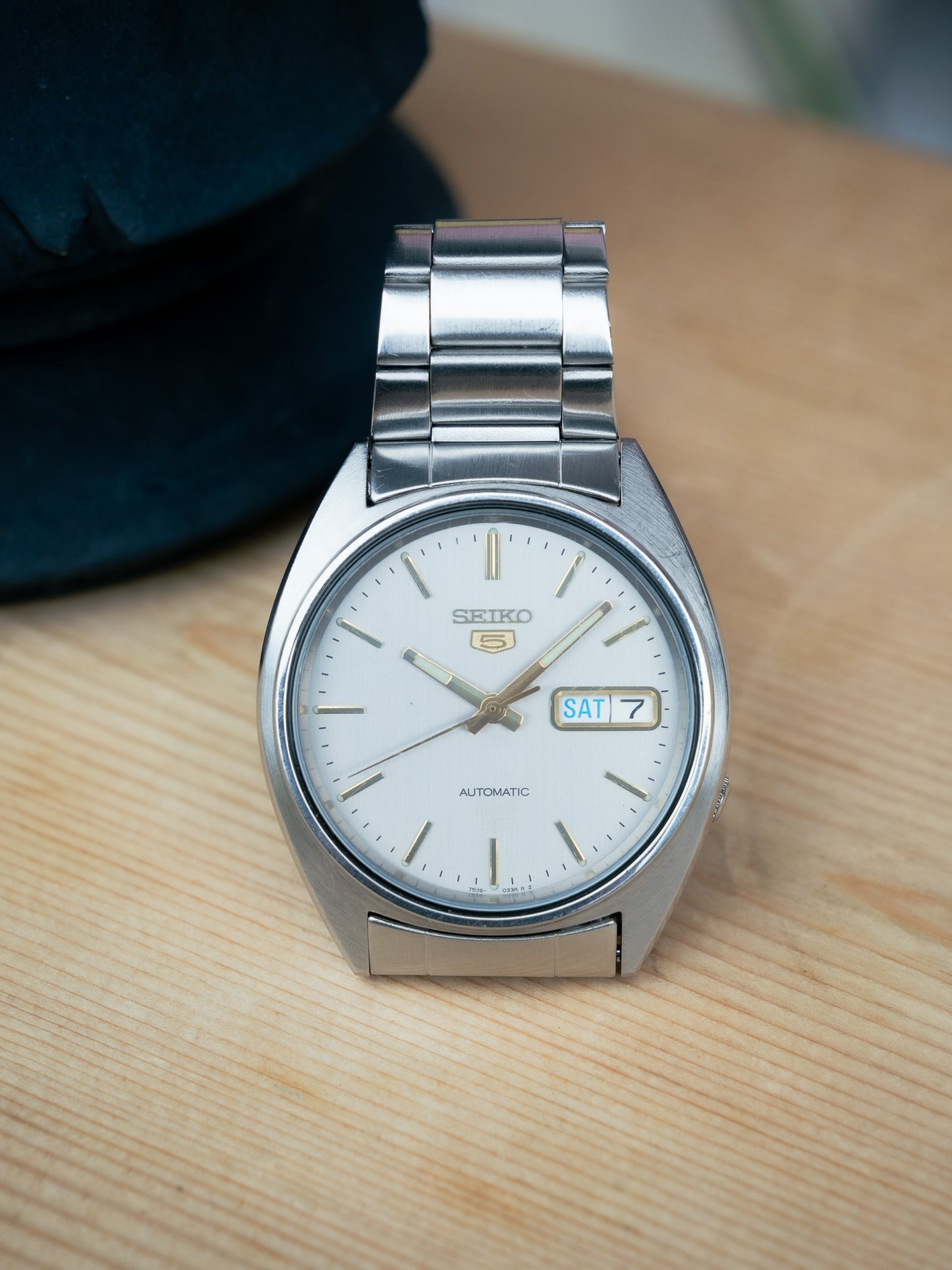 1998 SEIKO 5 Automatic 7S26-3120 Watch