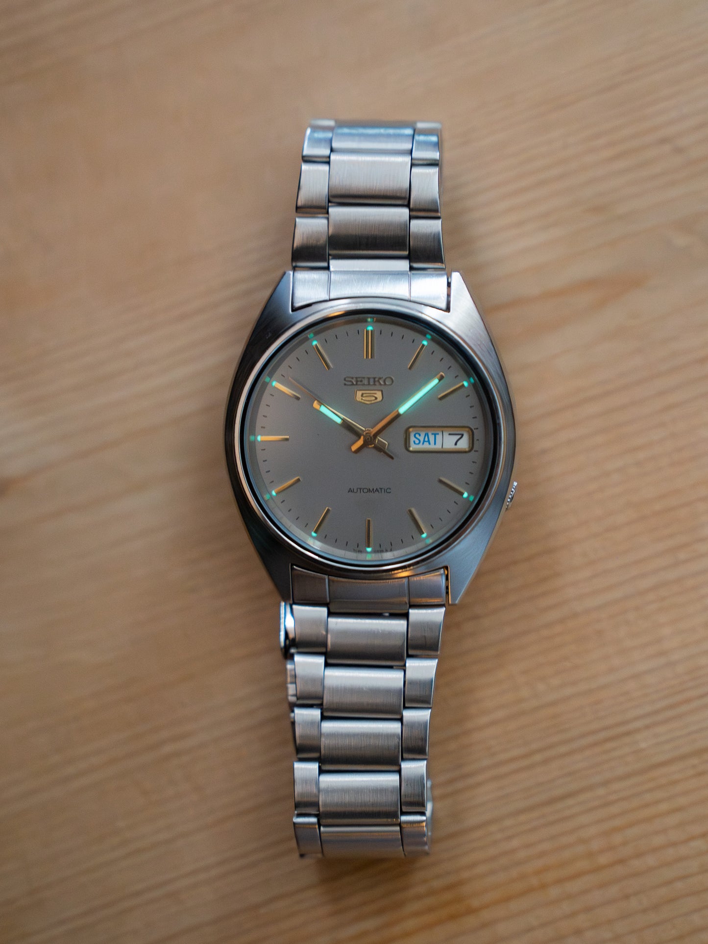 1998 SEIKO 5 Automatic 7S26-3120 Watch