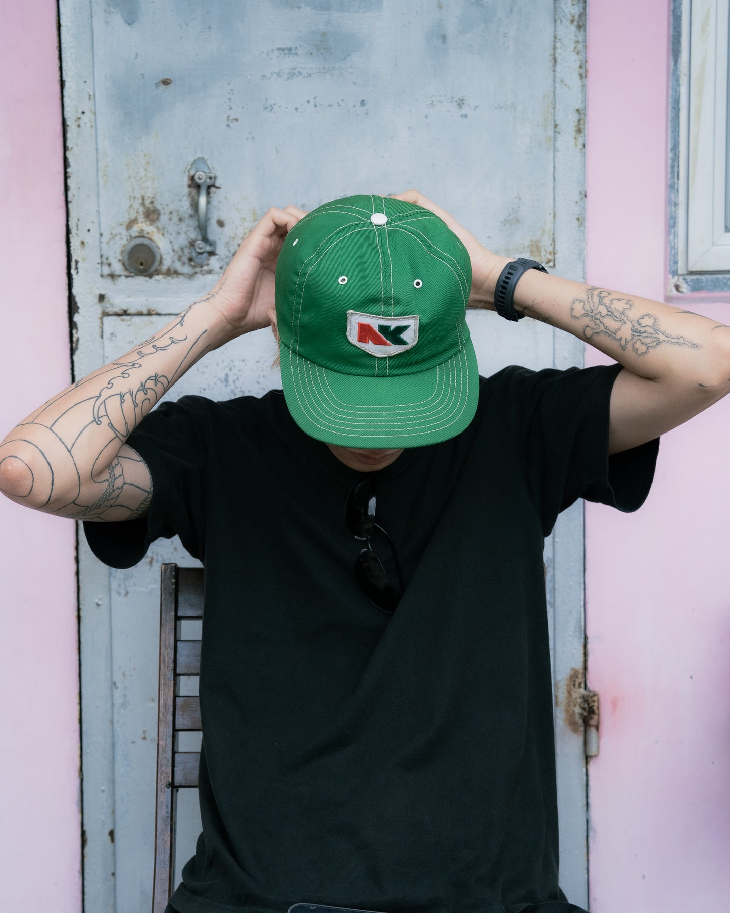 Late 1980s "SWINGSTER" NK 6 Panel Snapback