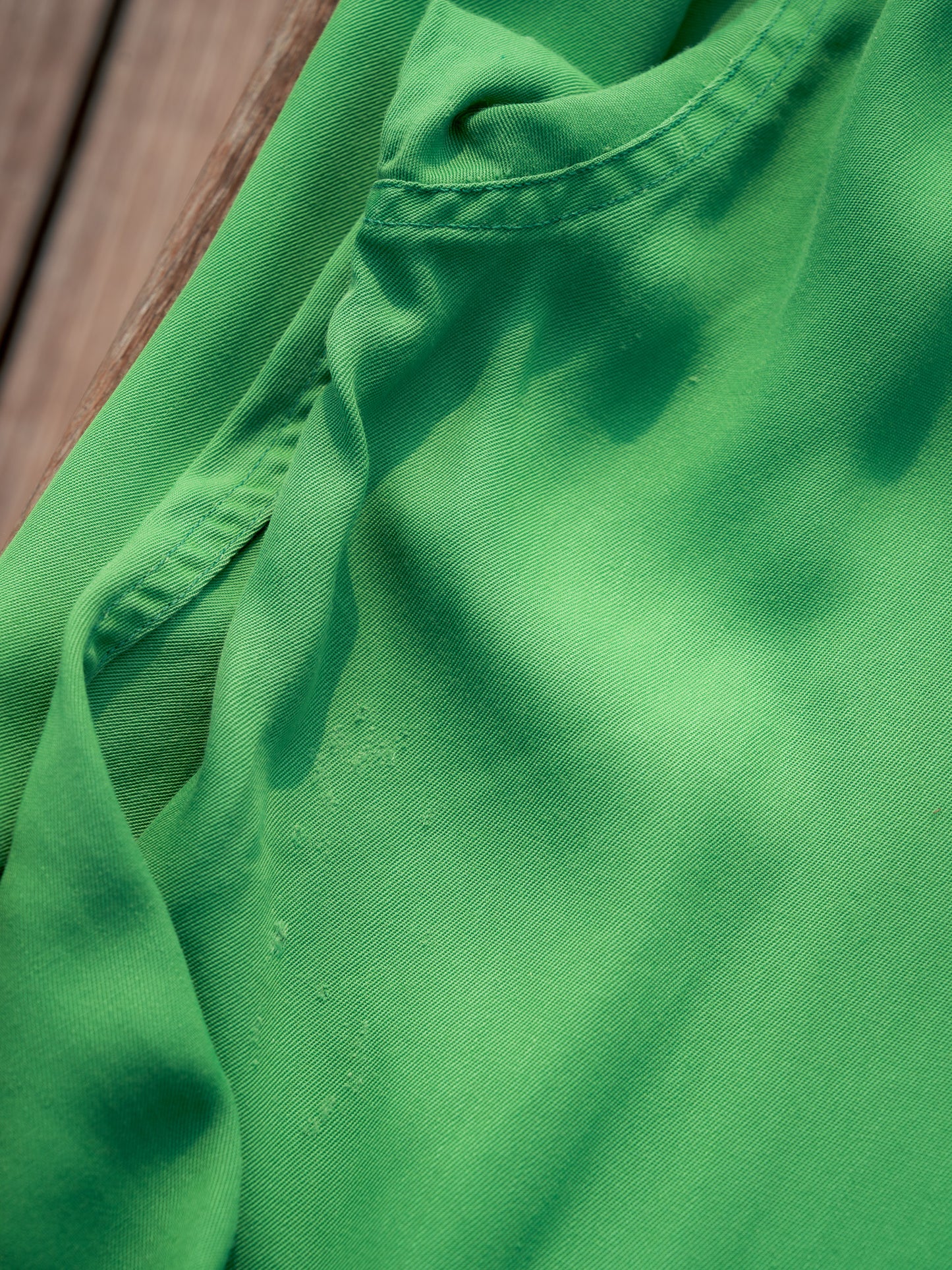 1950s "FLAMINGO SPORTSWEAR" Rayon Gabardine Loop Collar Shirt