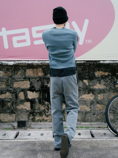 1960s "RUGBY STROKE SAVER" Virgin Alpaca Cardigan