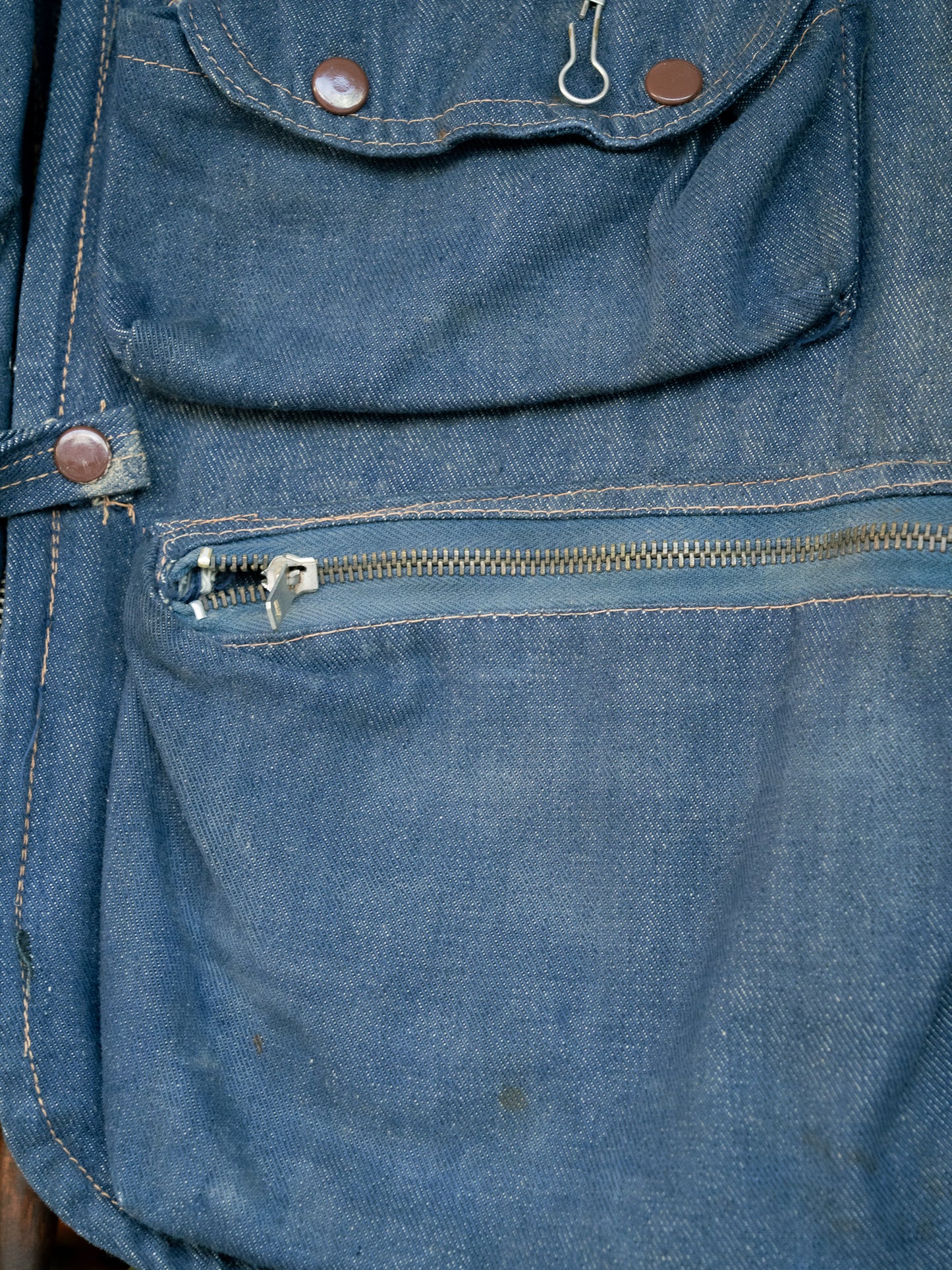 1980s "WALKER" Denim The Ultimate Fishing Vest