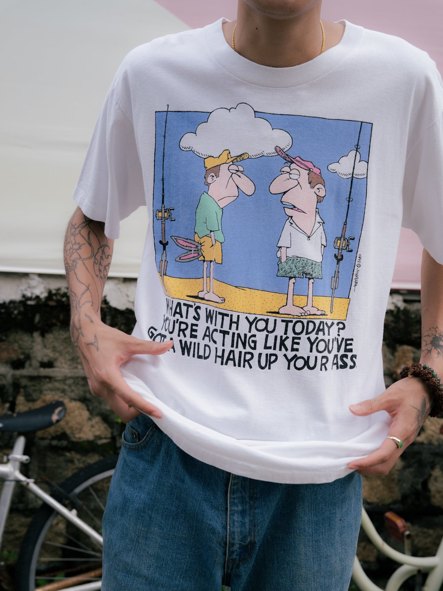 1990s "COASTAL CONCEPTS" Johnlara Tee