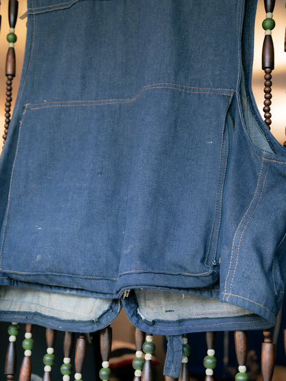 1980s "WALKER" Denim The Ultimate Fishing Vest