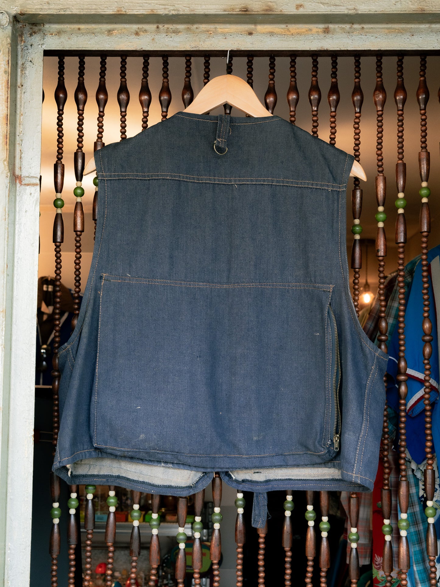 1980s "WALKER" Denim The Ultimate Fishing Vest