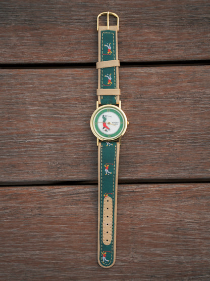 1980-90s "SPORT QUARTZ" Golf Animated Watch