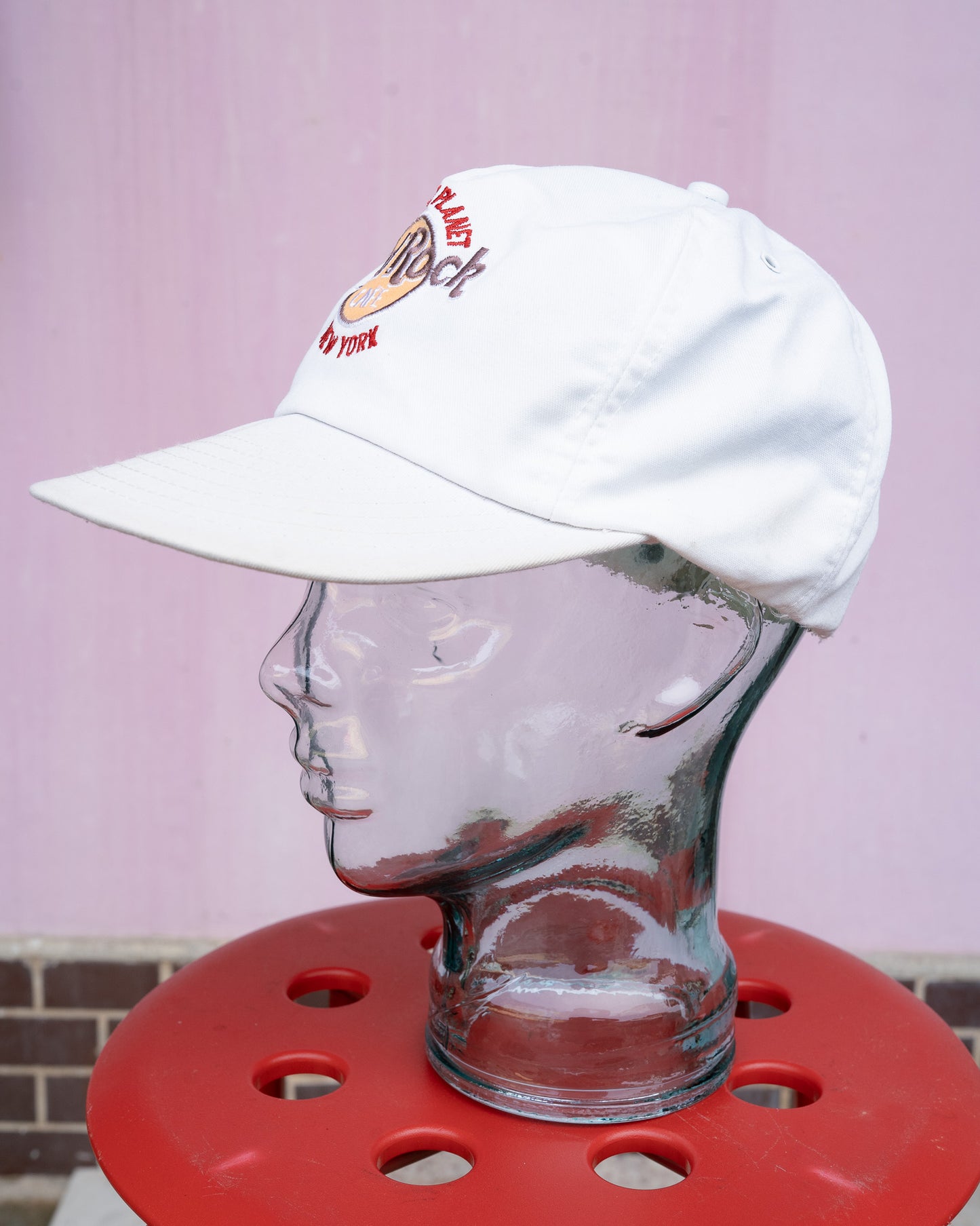1990s "BABUCAP" HARD ROCK CAFE New York Save The Planet 6-Panel Strapback Cap
