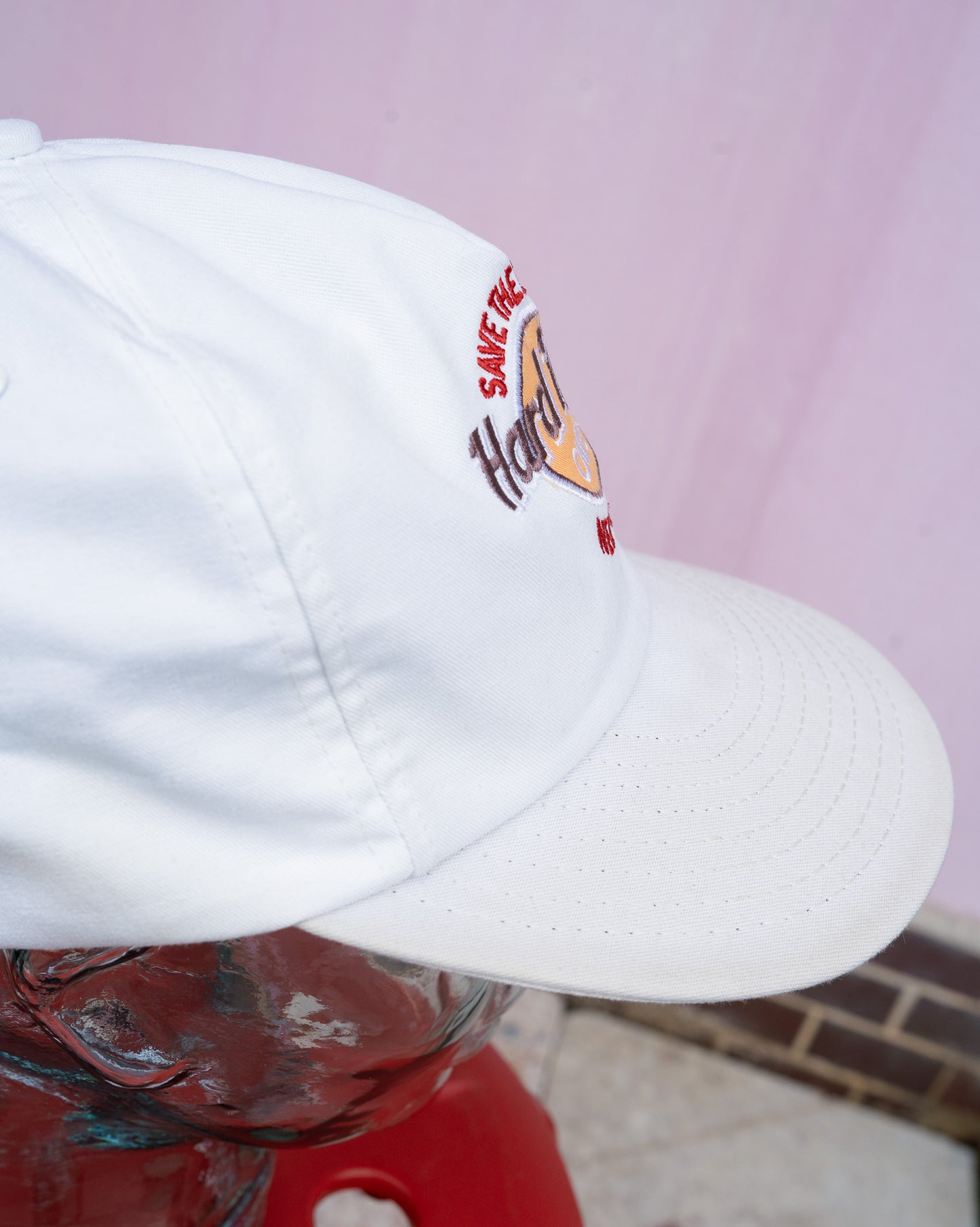 1990s "BABUCAP" HARD ROCK CAFE New York Save The Planet 6-Panel Strapback Cap