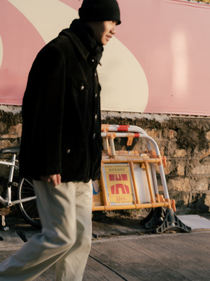 1940-50s French Heavy Corduroy Hunting Jacket