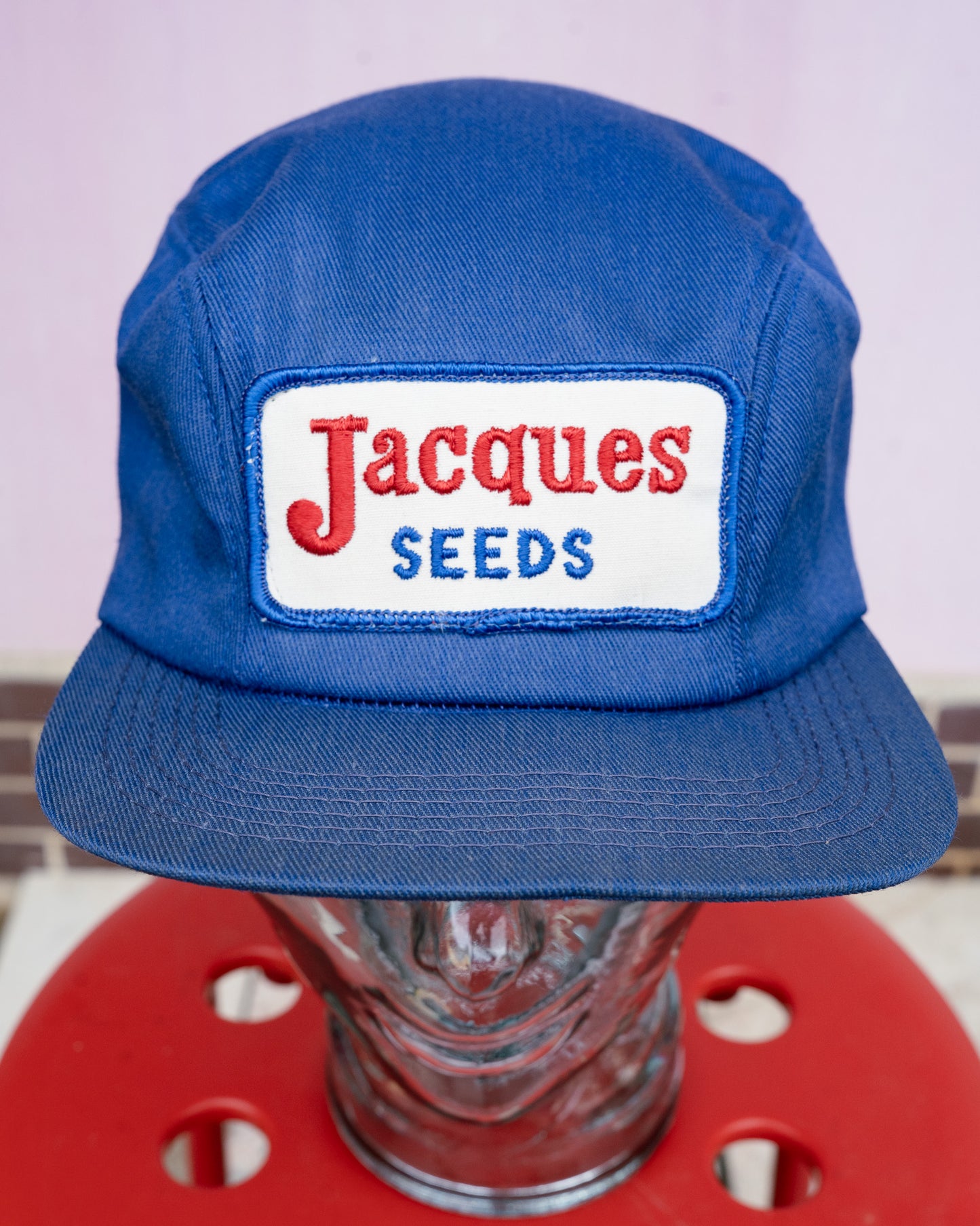 1970s-80s "K-BRAND" Jacques Seeds Ear-Flap Winter Hat