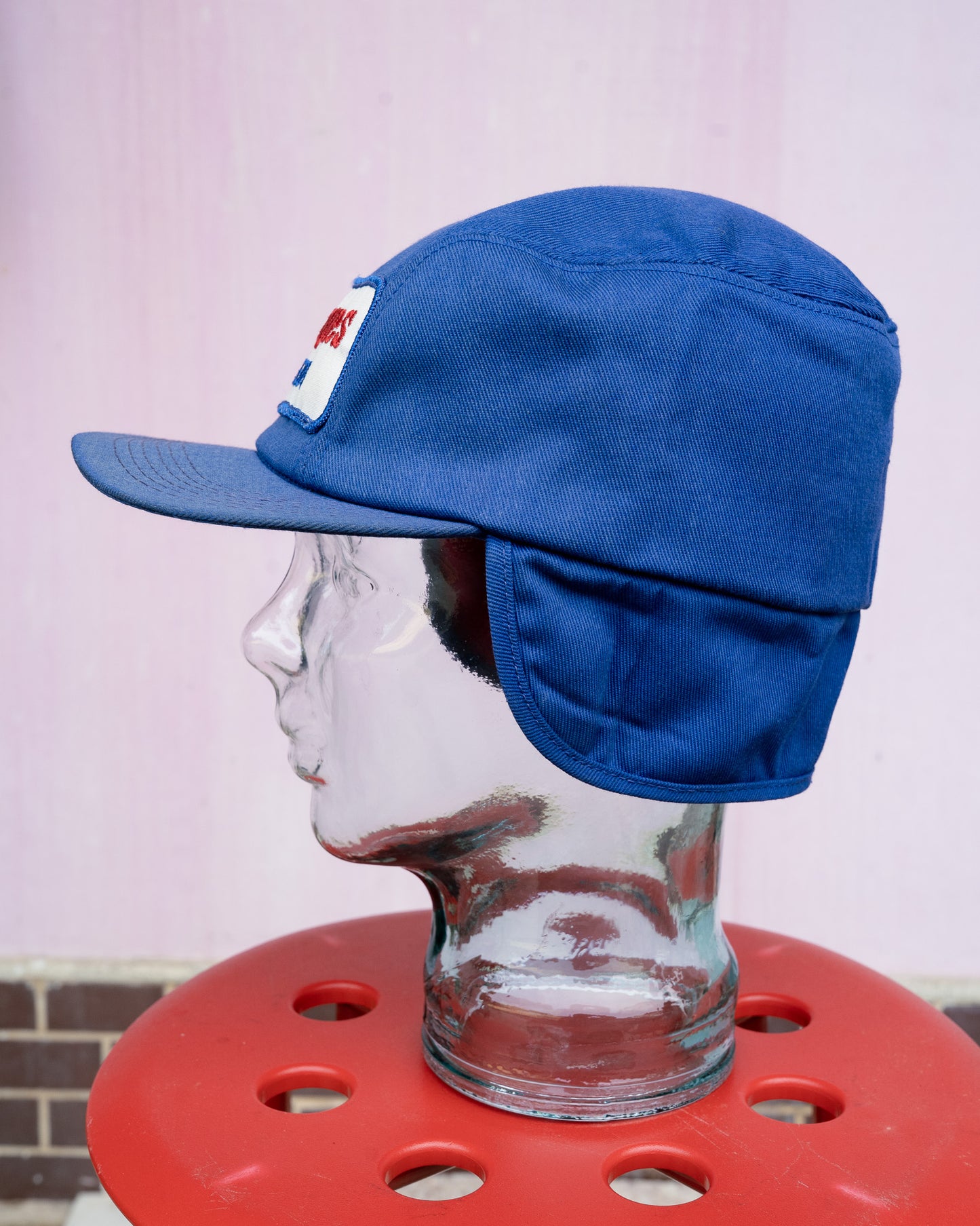 1970s-80s "K-BRAND" Jacques Seeds Ear-Flap Winter Hat