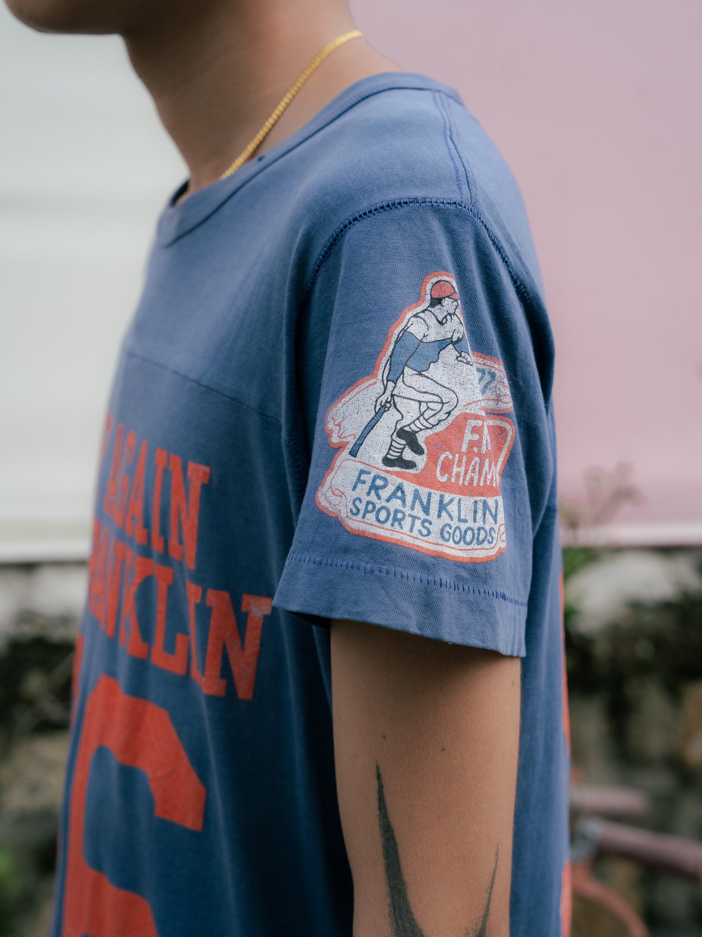 "Franklin Marshall" Football Tee