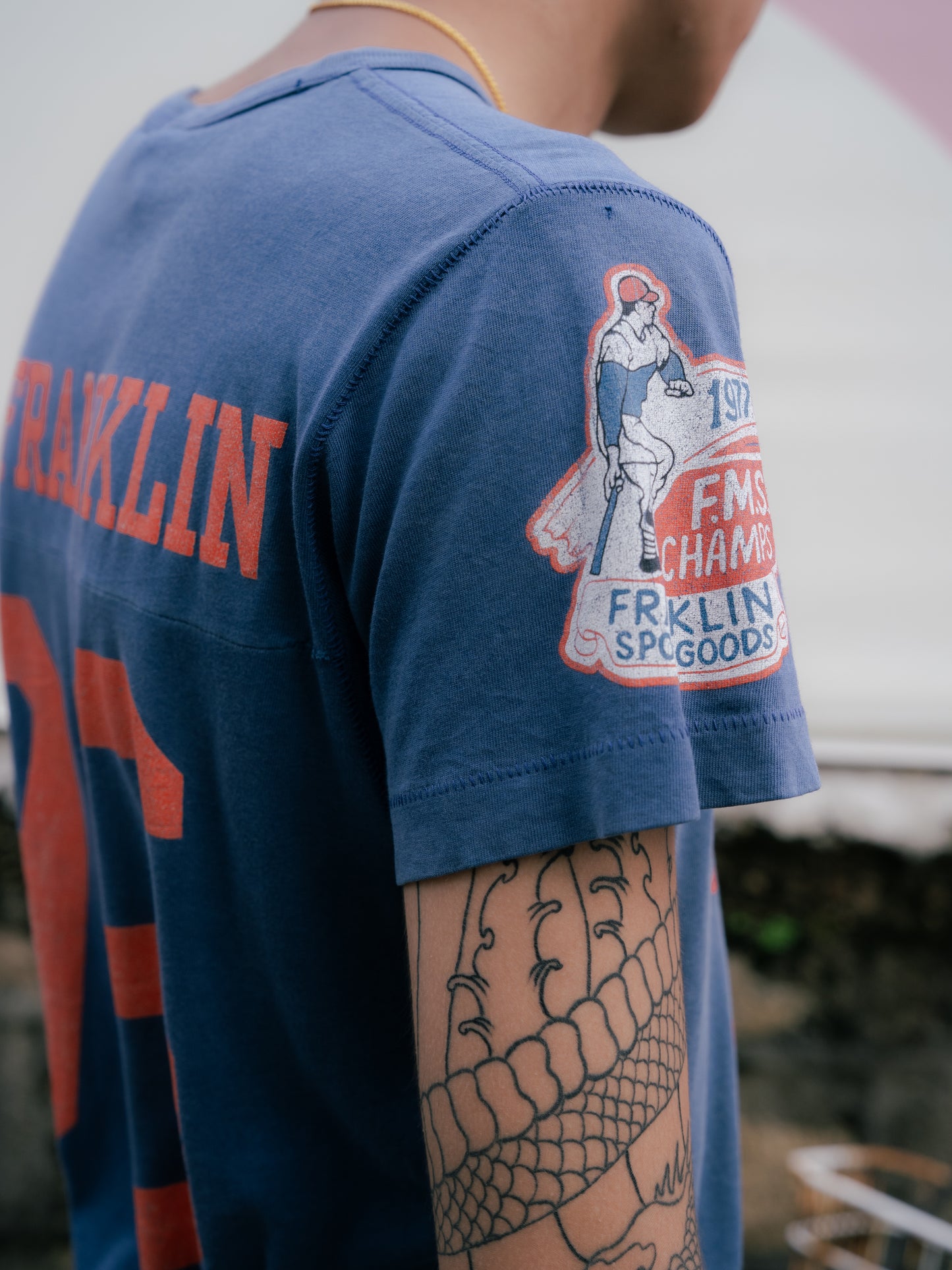 "Franklin Marshall" Football Tee