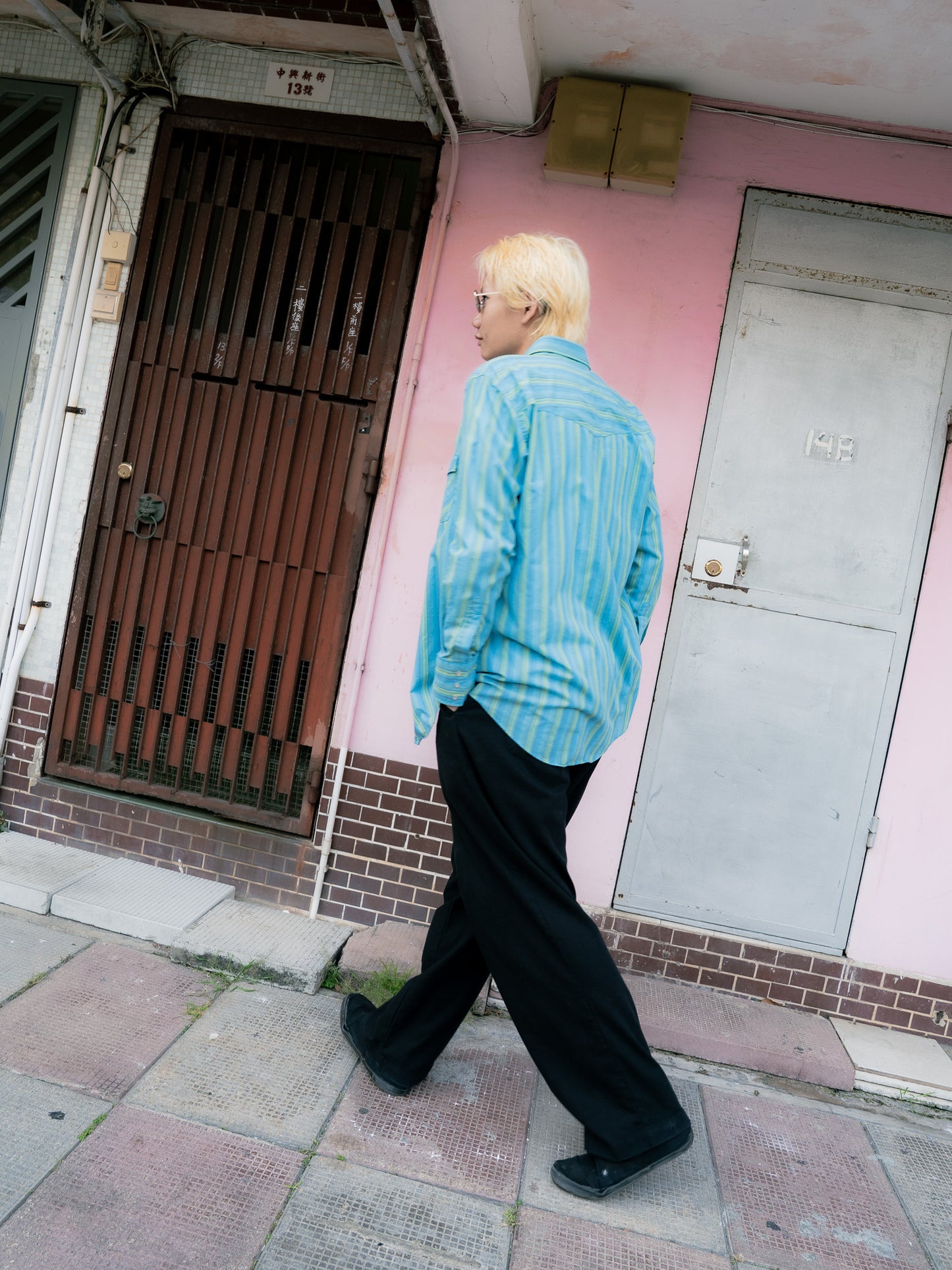 "ELY CATTLEMAN" Striped Long Sleeves Western Snap Shirt
