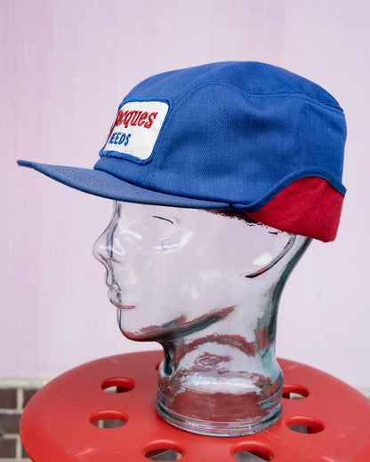 1970s-80s "K-BRAND" Jacques Seeds Ear-Flap Winter Hat