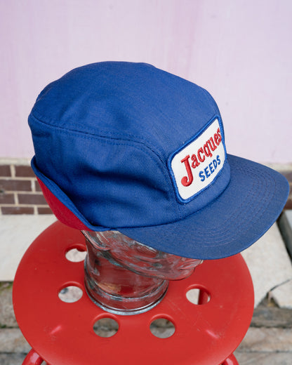 1970s-80s "K-BRAND" Jacques Seeds Ear-Flap Winter Hat