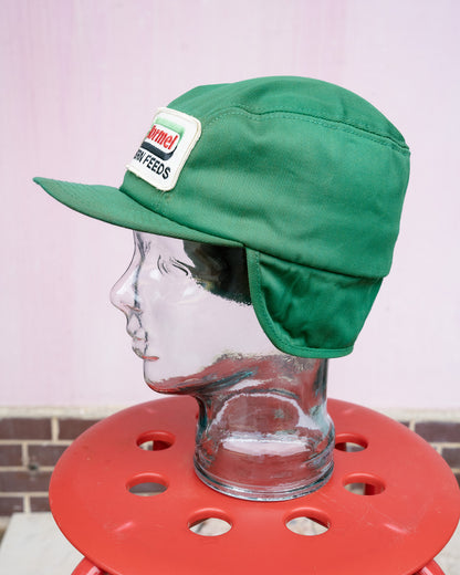 1970-80s "K-Products" Hormel Modern Feeds Ear-Flap Hat