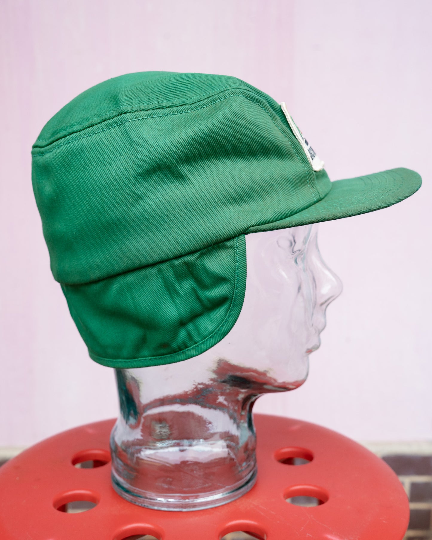 1970-80s "K-Products" Hormel Modern Feeds Ear-Flap Hat