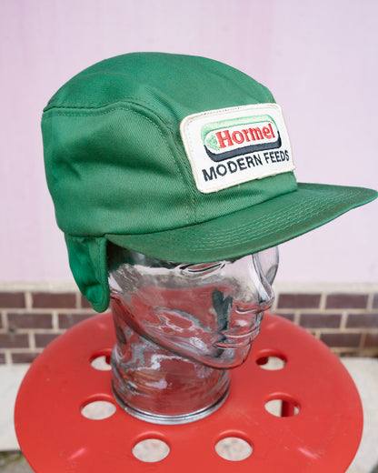 1970-80s "K-Products" Hormel Modern Feeds Ear-Flap Hat