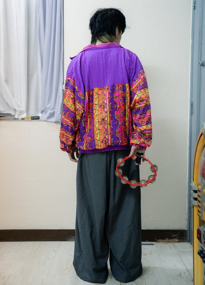 "MURELI" Patterned Nylon Jacket