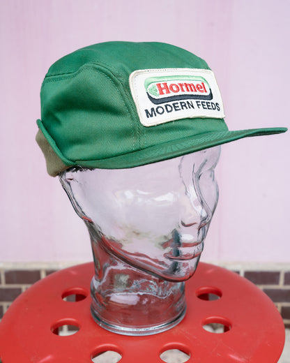1970-80s "K-Products" Hormel Modern Feeds Ear-Flap Hat