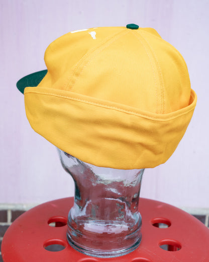 Early 1980s DeKalb Pfizer Genetics Two-Tone Ear Flap Hat