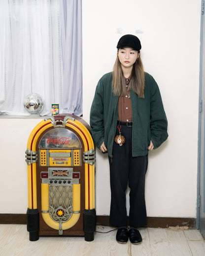 "PRINTSTAR" Button-Down Long Sleeve Shirt