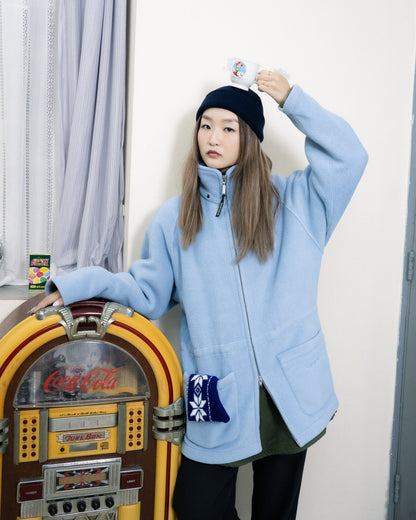 "EIDER" Fleece Zip-Up Jacket